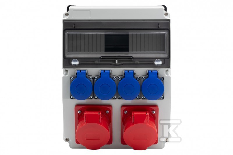 CAJA 12M BICOLOR switchgear - sockets - F3.2699